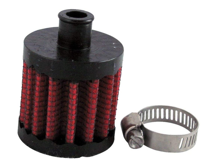 Uni Air Filter Breather Filter, 1 1/2"" O.D. X 1 1/2"" Length.5/16"" Clamp O - UP-101